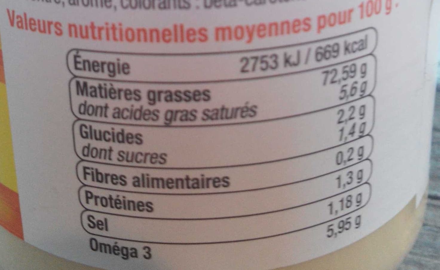 U Mayonnaise à la moutarde de Dijon packshot