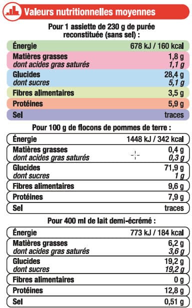 U Purée nature, 4 sachets de 125g soit 500g packshot