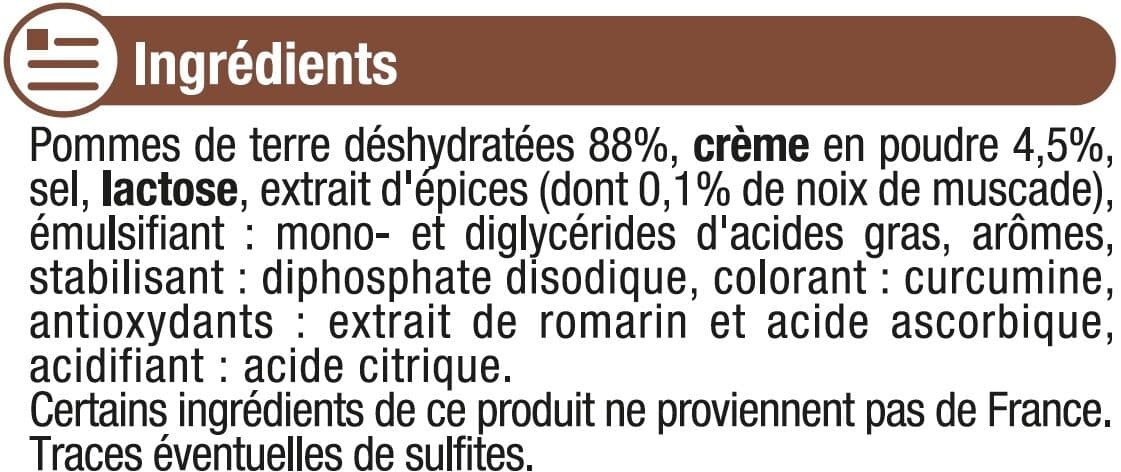 U Purée saveur d'Antan à la crème et noix de muscade packshot