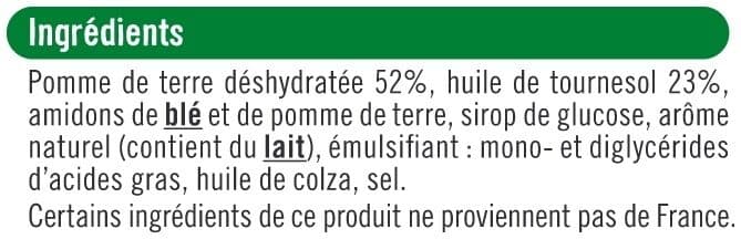 U Tuiles goût crème et oignon boîte de 170g packshot