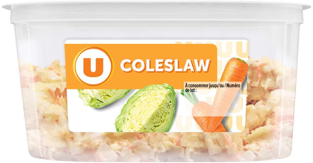 U Salade Coleslaw 300g packshot