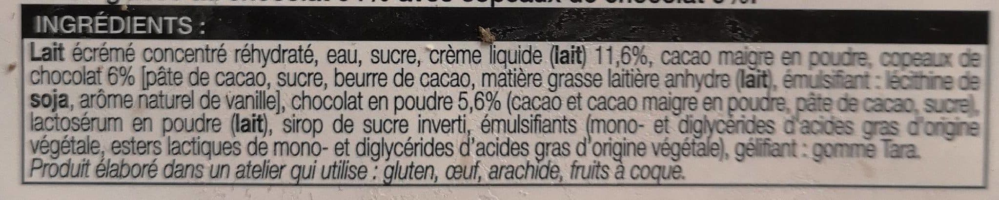 U Glace au chocolat packshot