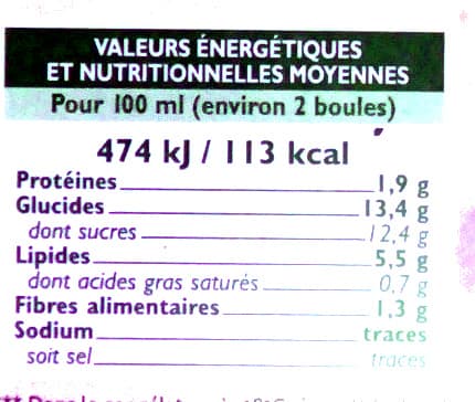 U Glace au chocolat packshot