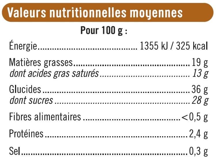 U Bâtonnets glacés envie caramel - x4 252g packshot