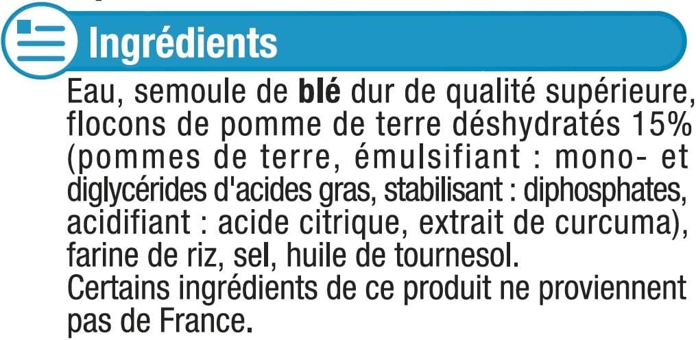 U Gnocchi à poêler aux flocons de pomme de terre 300g packshot