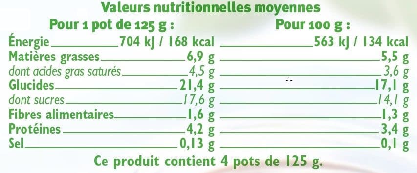 U Crème dessert au chocolat packshot