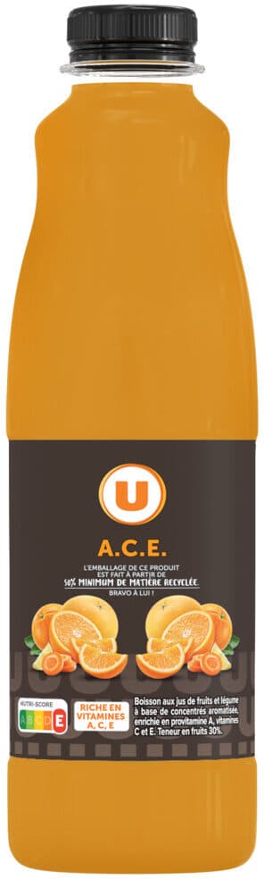 U Boisson A.C.E pet 1 litre packshot