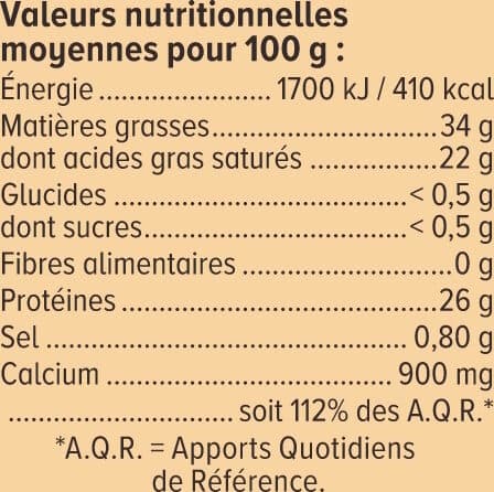 U Comté AOP au lait cru râpé 34%MG packshot