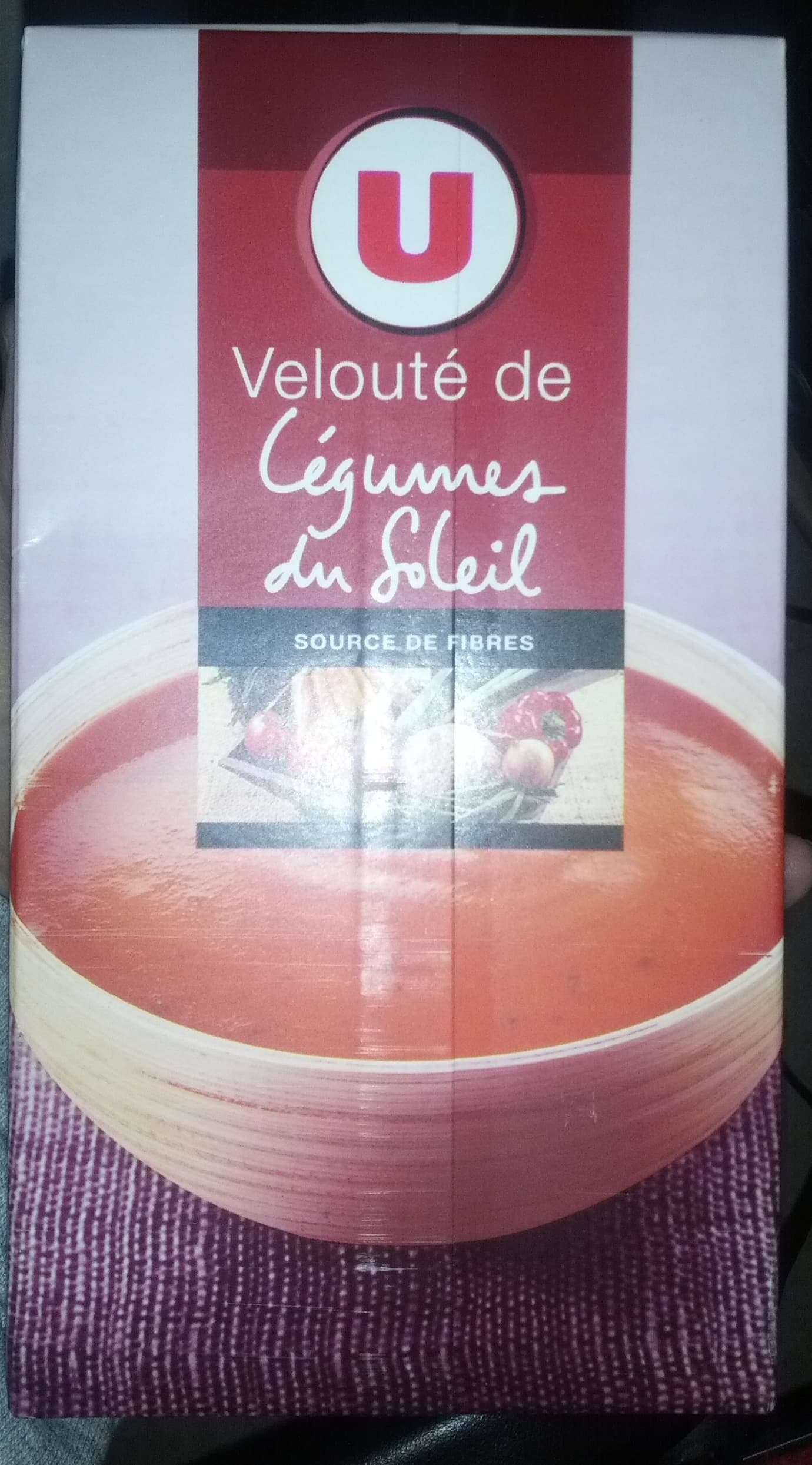 U Velouté de légumes du soleil packshot