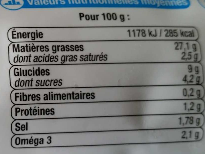 U Mayonnaise allégée à la moutarde de Dijon packshot