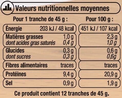 U Jambon de Paris viande de porc française packshot
