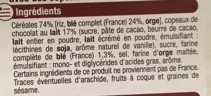 U Pétales Chocolat au Lait packshot