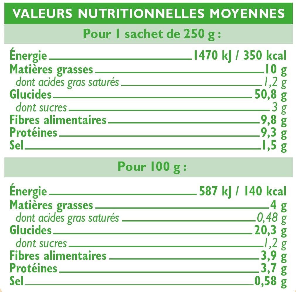 U Quinoa nature paquet de 250g packshot