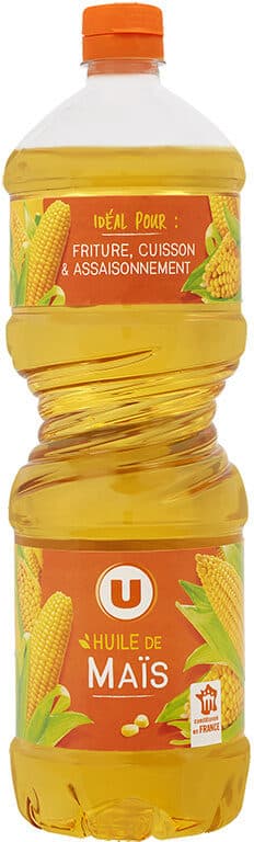 U Huile maïs packshot