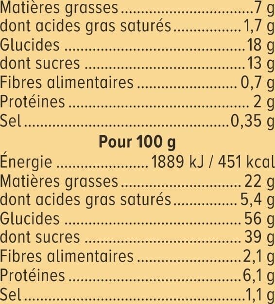 U Crêpes fourrées au chocolat - x 8, 256g packshot