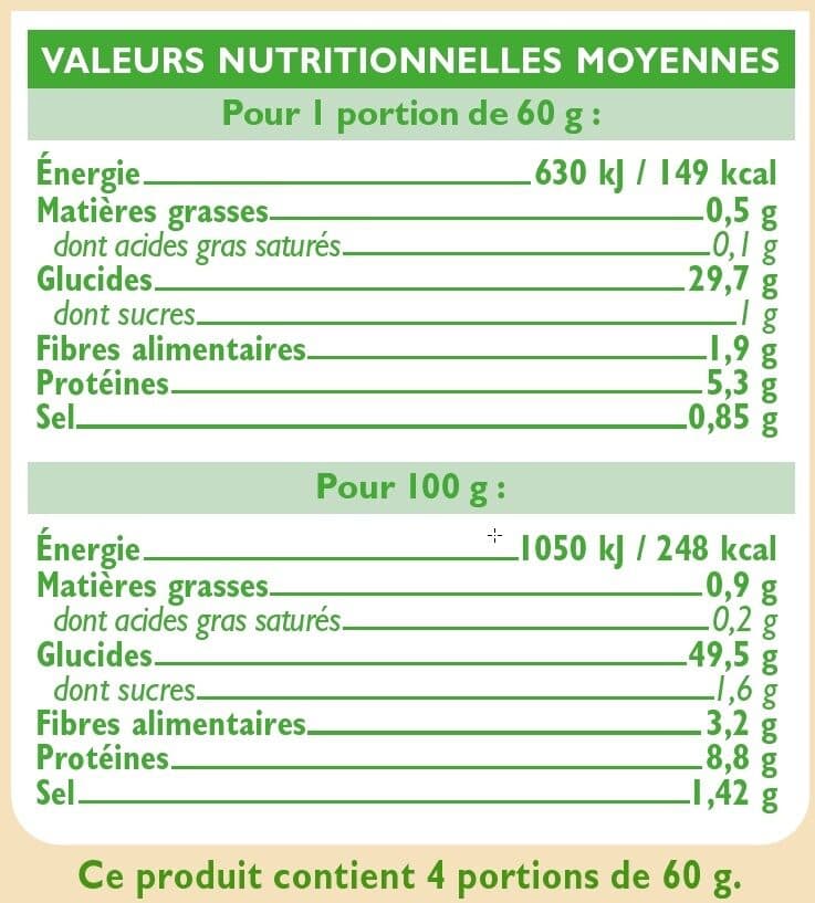 U Demi baguette de campagne précuite 250g packshot