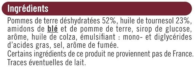 U Tuiles goût barbecue 170g packshot
