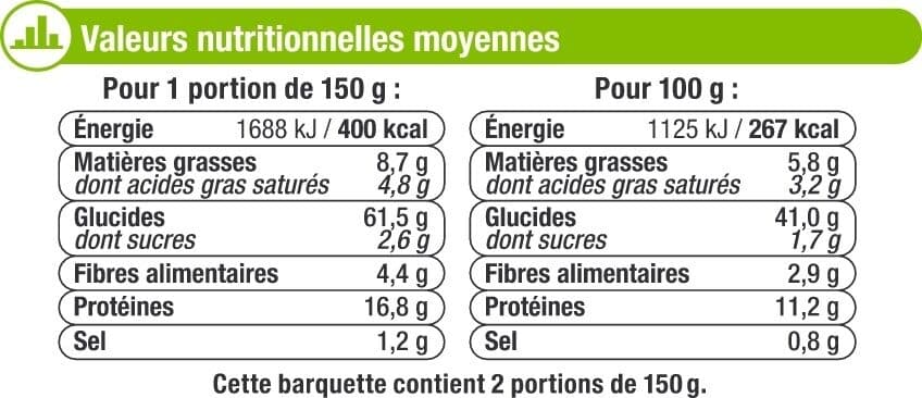 U Ravioli au chèvre basilic de Provence 300g packshot