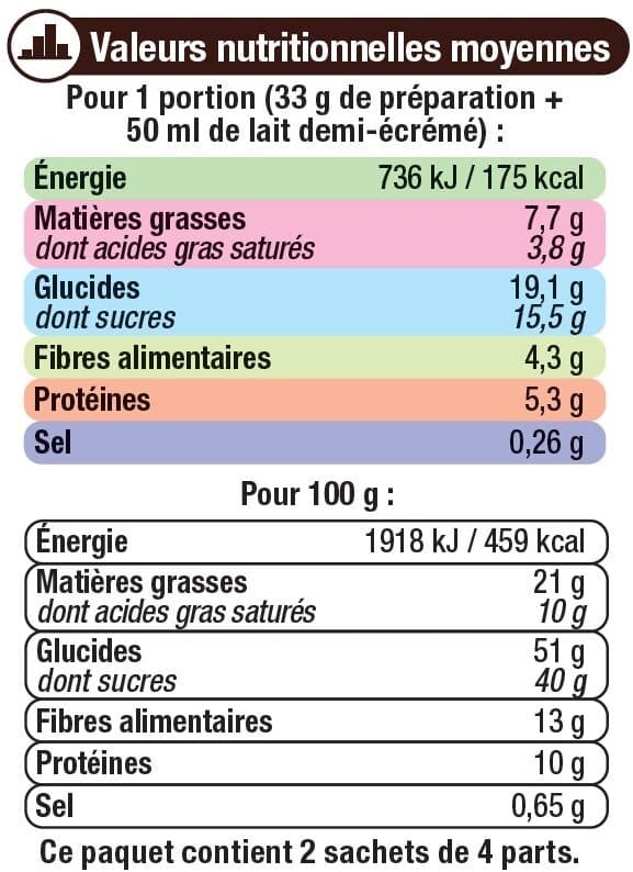U Préparation pour mousse au chocolat packshot