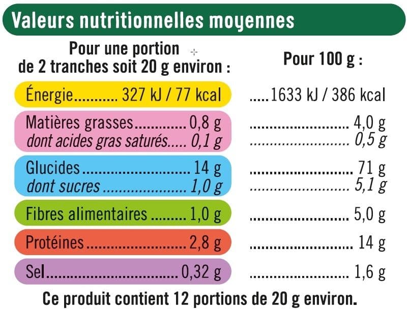U Pain grillé de campagne packshot