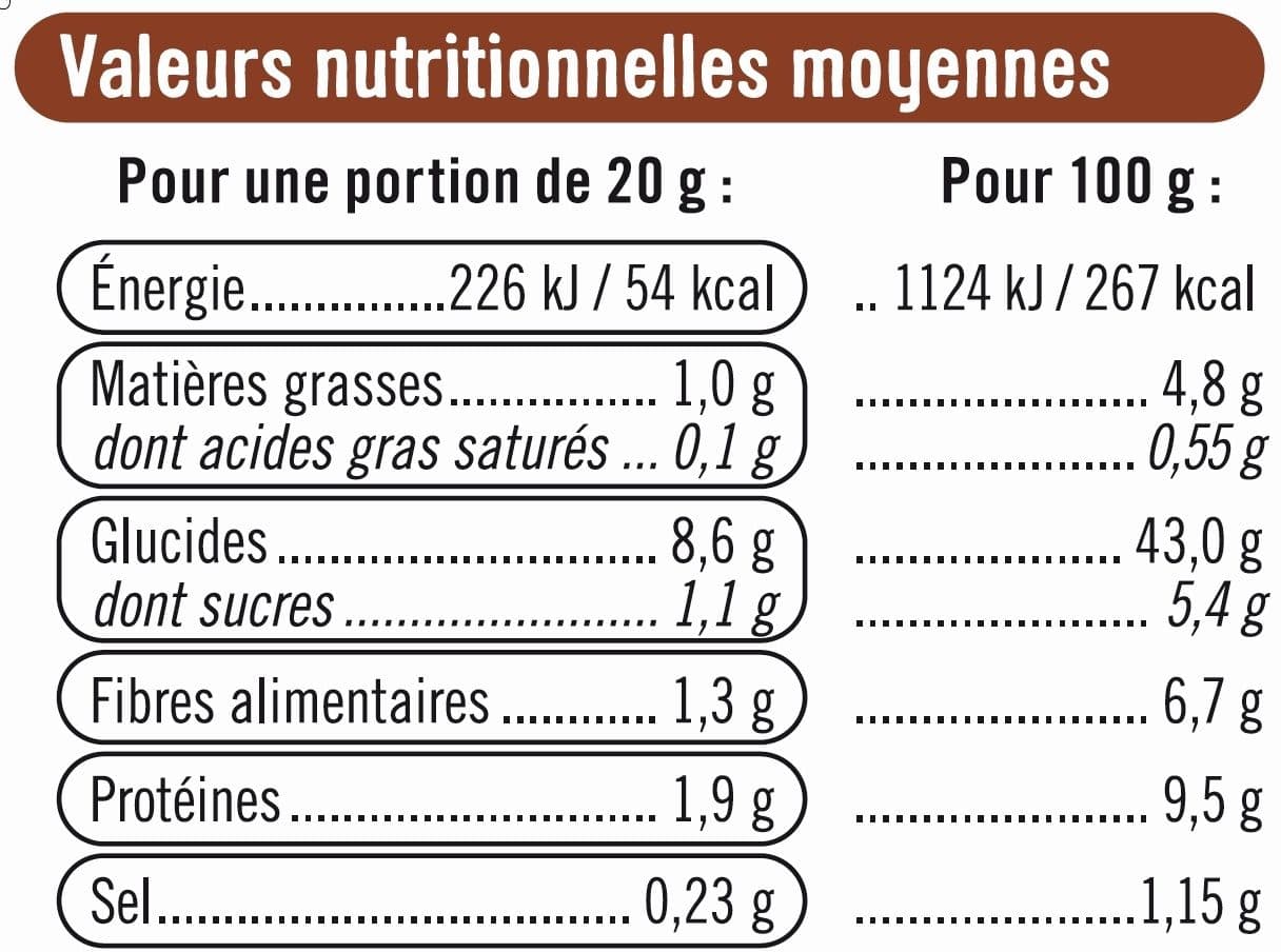 U Pain de mie complet extra moelleux 500g packshot