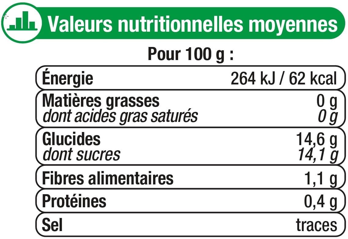 U Oreillons de Pêches au sirop léger boîte de 465g packshot