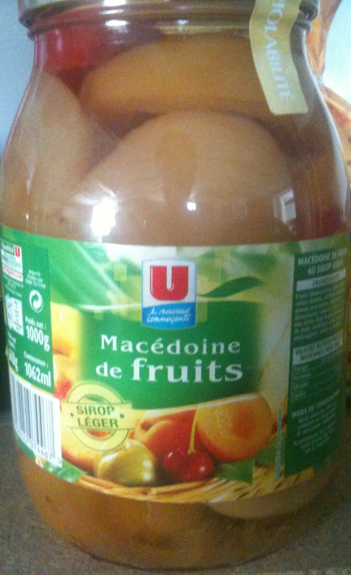 U Macédoine de fruits packshot