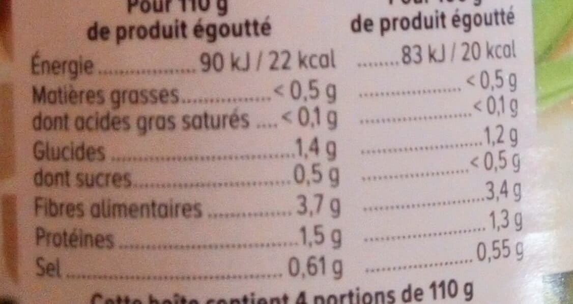 U Haricots verts très fins packshot