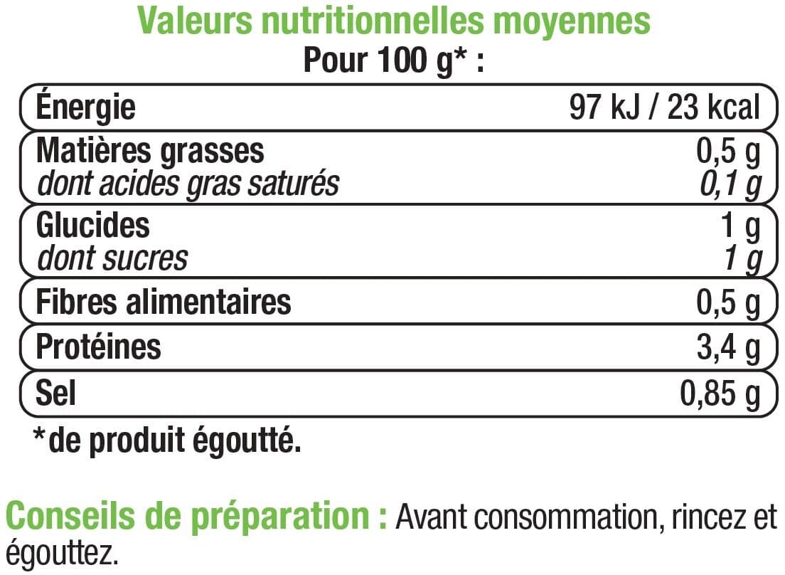 U Asperges blanches miniatures - Bocal de 110g net égoutté packshot