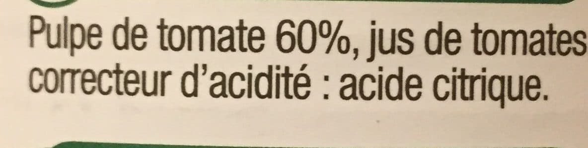 Système U Pulpe de tomates en dés packshot
