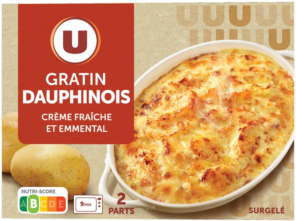 U Gratin Dauphinois 450g packshot