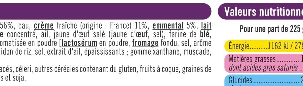 U Gratin Dauphinois 450g packshot