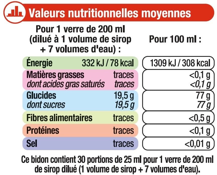 U Sirop de cola packshot