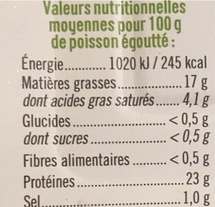 U Sardine à l'huile d'olive vierge extra boîte de 135g packshot