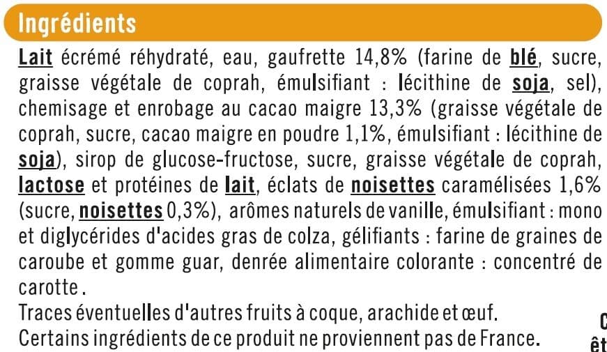 U Cônes glacés à la vanille x6 packshot