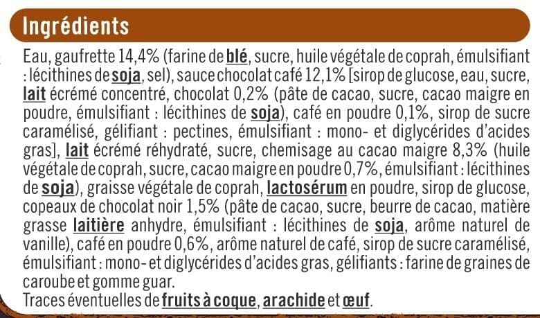 U Cônes au café packshot