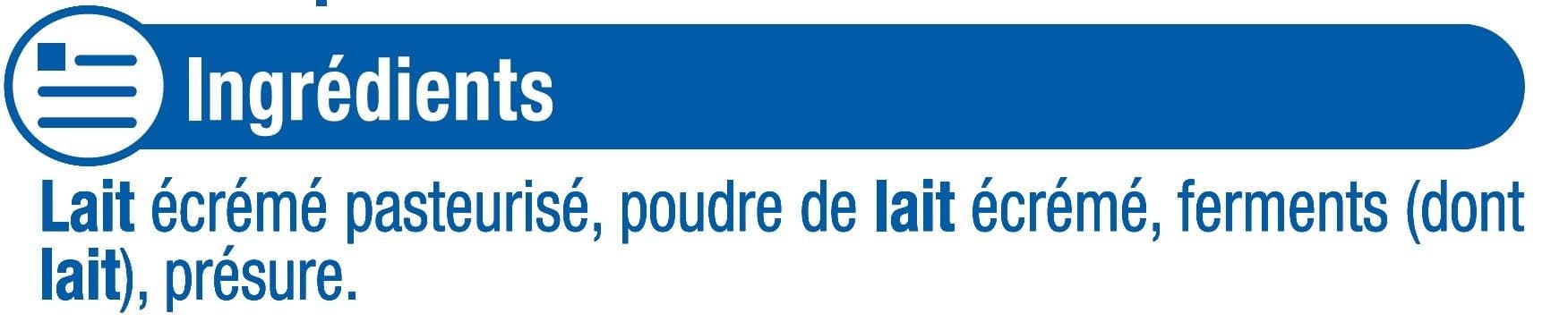 U Fromage frais en faisselle 0% de MG packshot