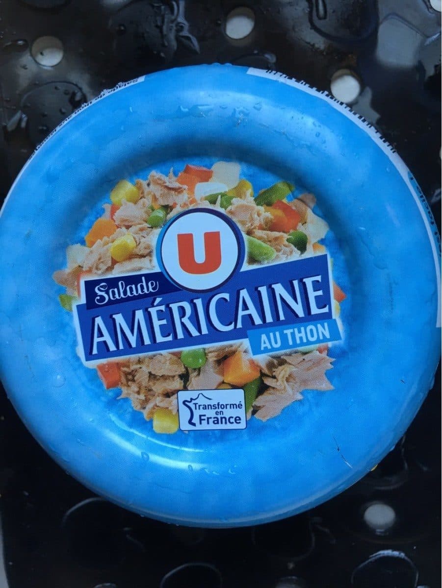 U Salade américaine au thon packshot