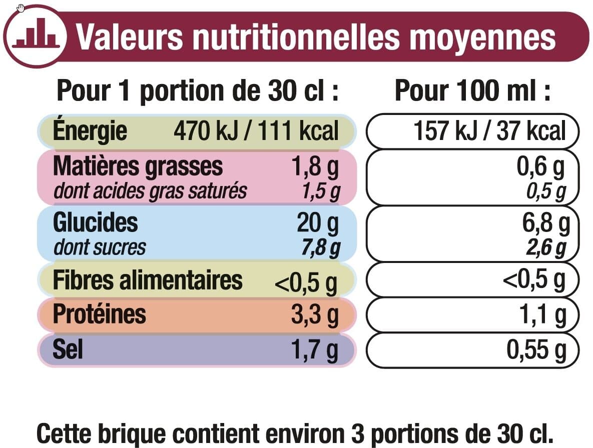 U Velouté tomates vermicelles packshot