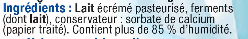 U Fromage blanc frais nature, 0%MG, 6x60g packshot