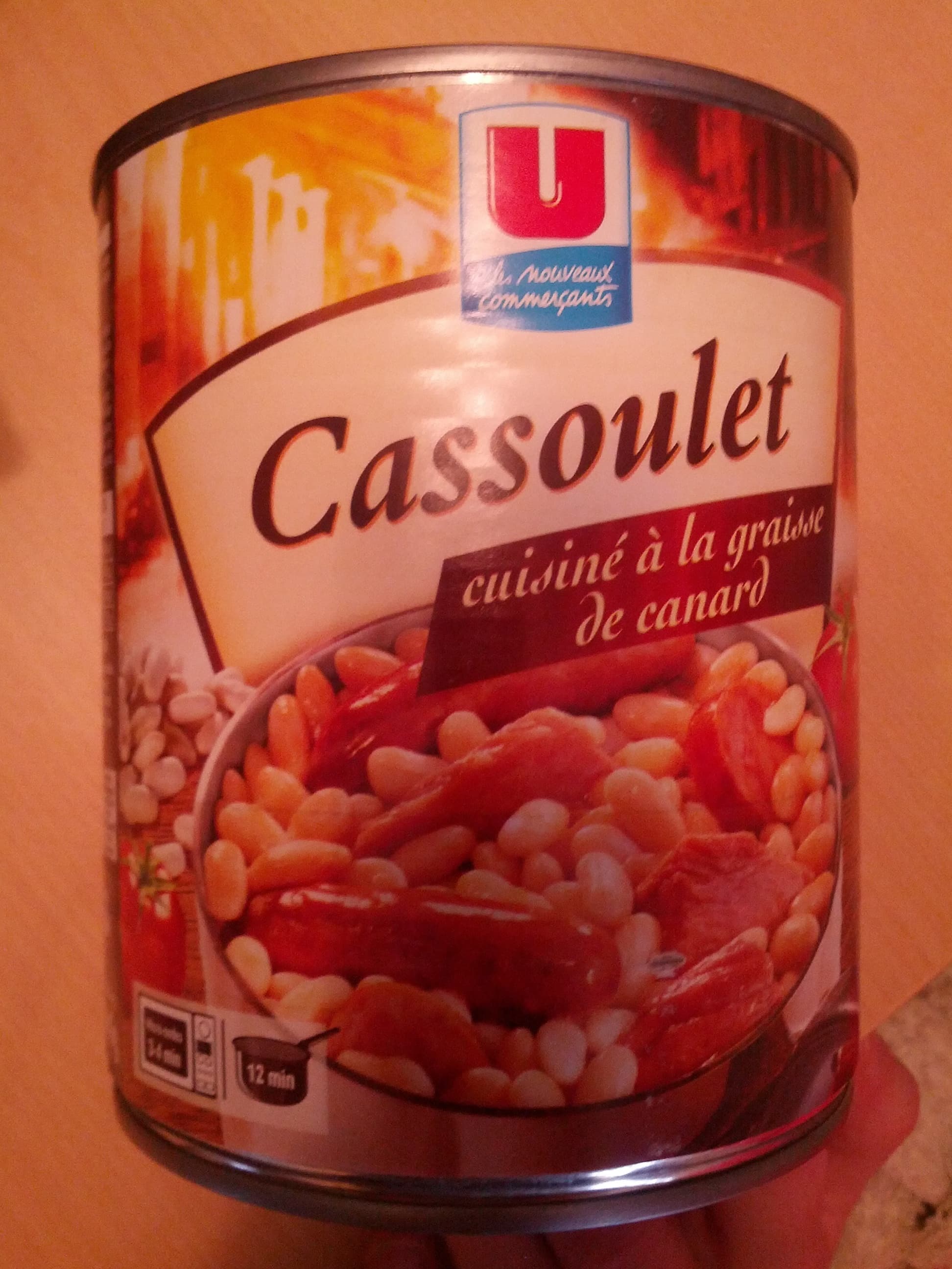 U Cassoulet cuisiné à la graisse de canard packshot
