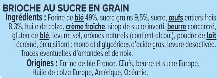 U Couronne des rois briochée nature au sucre - Sachet 450g packshot