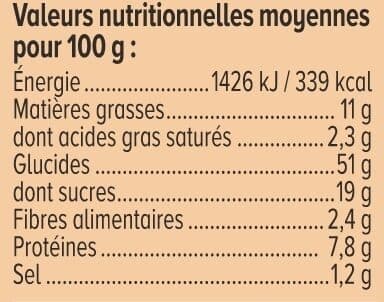 U Couronne des rois briochée aux pépites de chocolat au lait 400g packshot