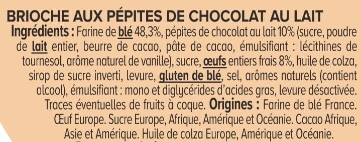 U Couronne des rois briochée aux pépites de chocolat au lait 400g packshot