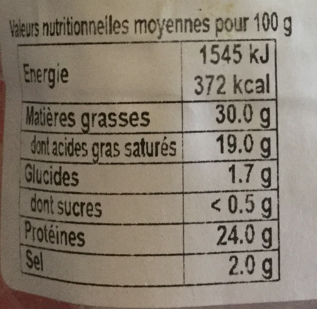 U Cantal entre-deux packshot