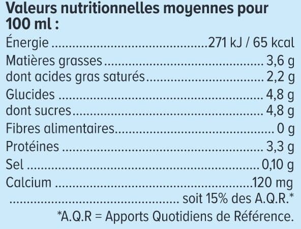 U Lait frais entier pasteurisé - 1L packshot