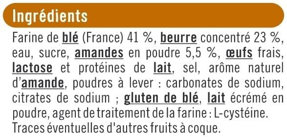 U Galette des rois frangipane 4-6 parts, 400g packshot
