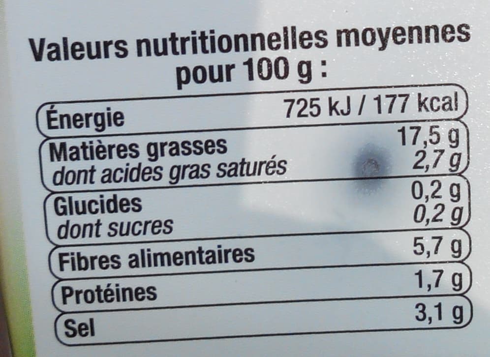 U Tapenade Noire packshot