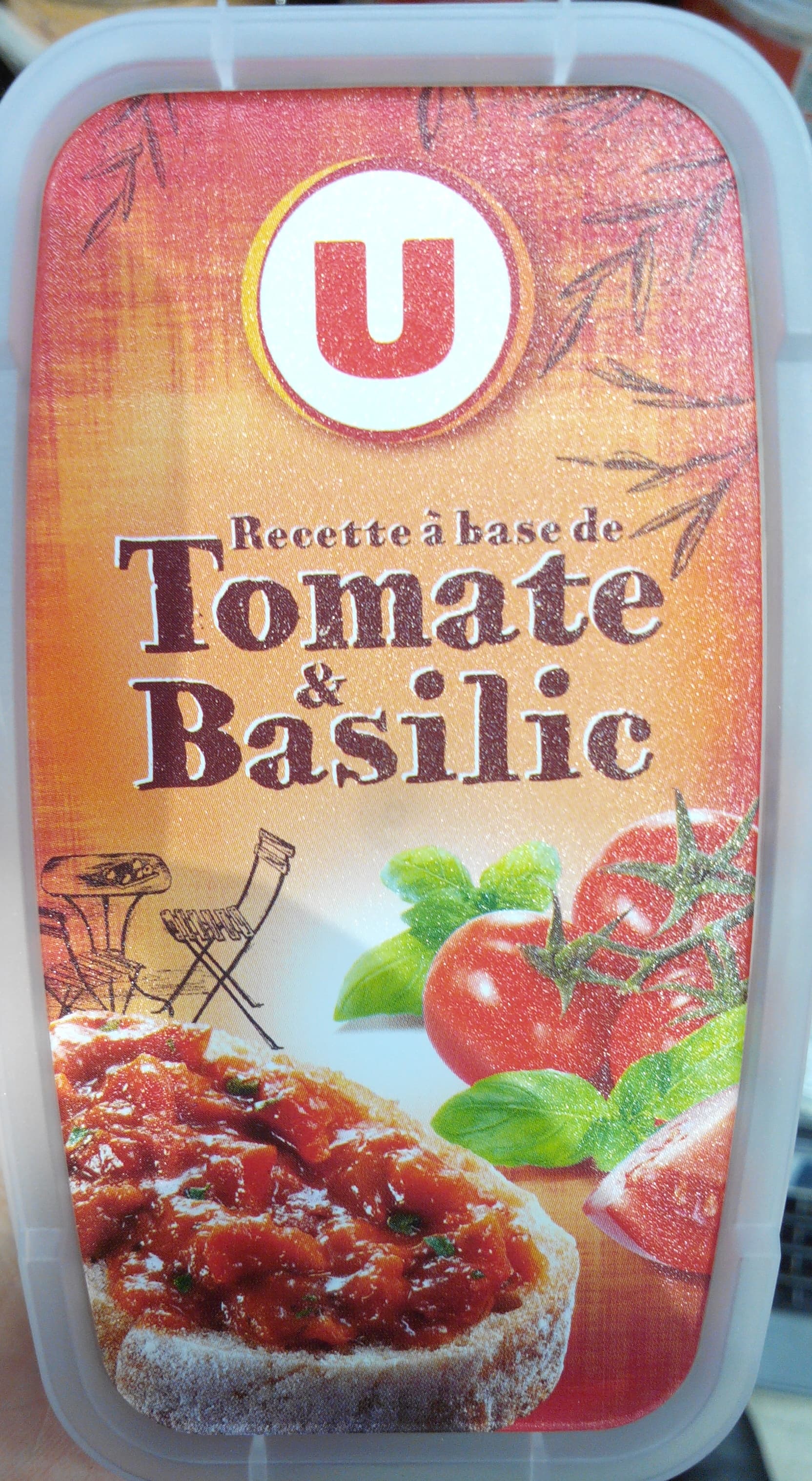 U Tomate & Basilic packshot