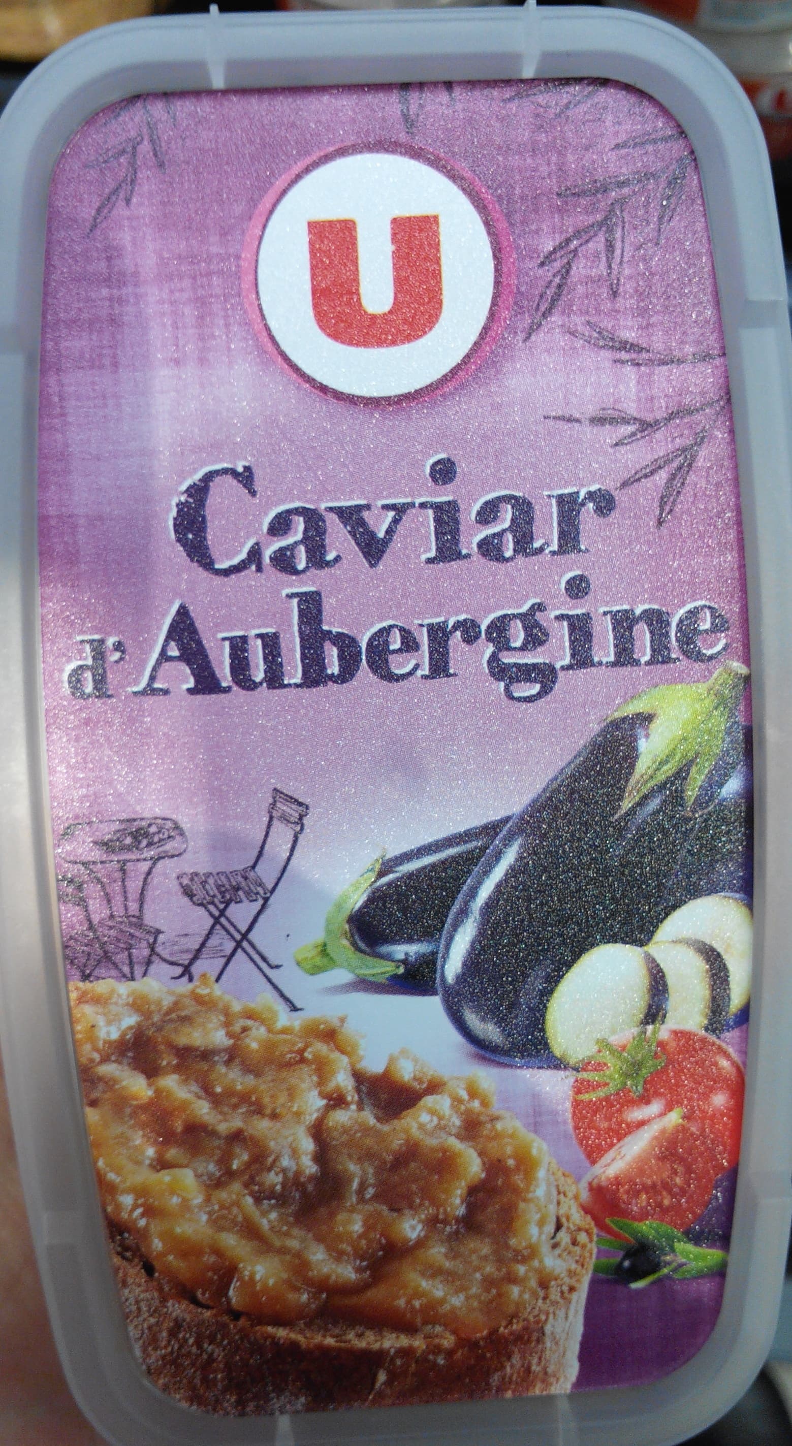 U Caviar d'Aubergine packshot